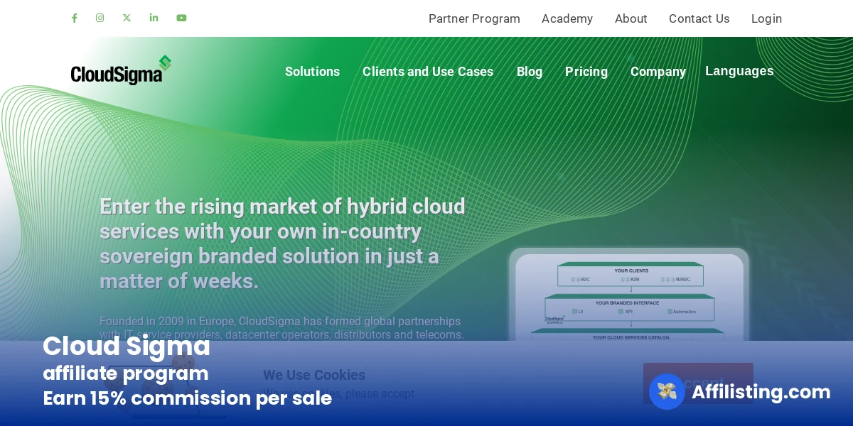 Cloud Sigma affiliate program