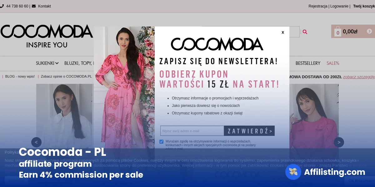 Cocomoda - PL affiliate program