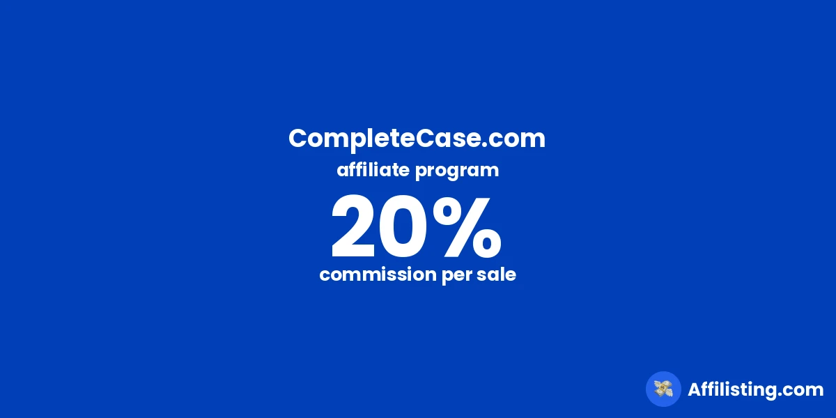 CompleteCase.com affiliate program