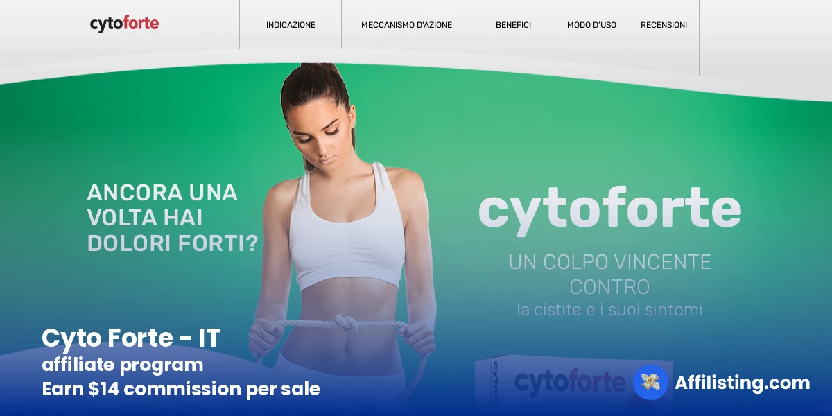 Cyto Forte - IT affiliate program
