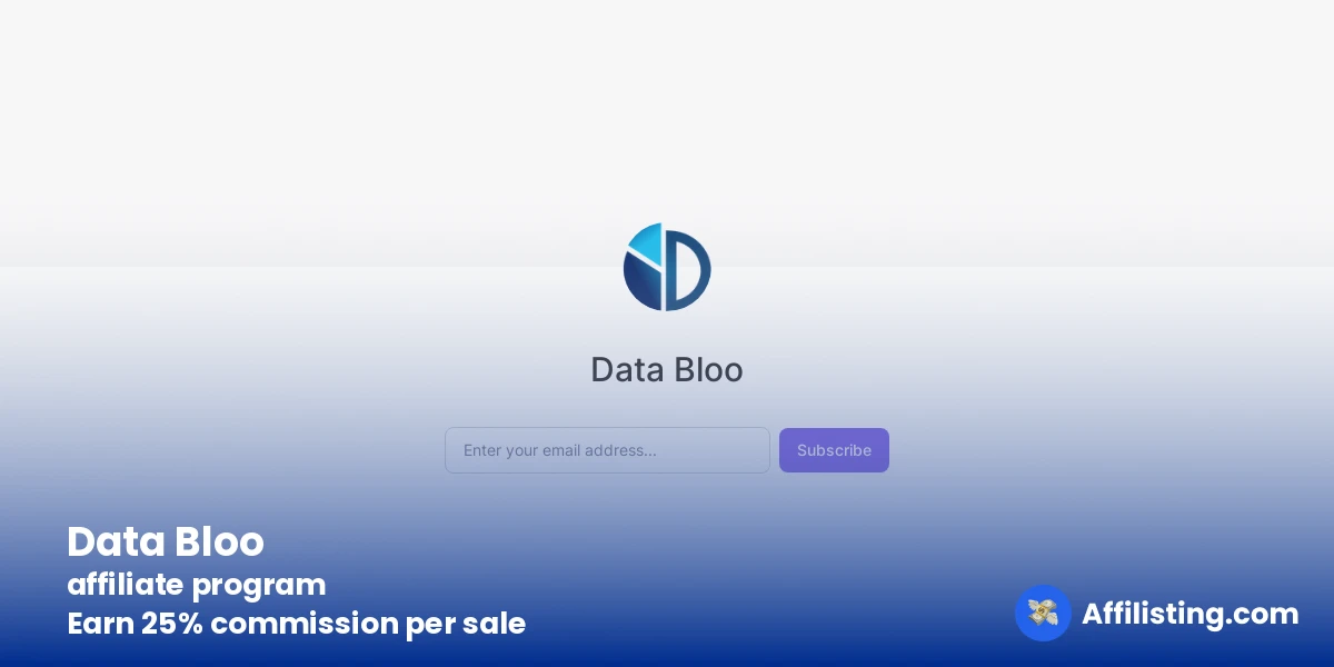 Data Bloo affiliate program