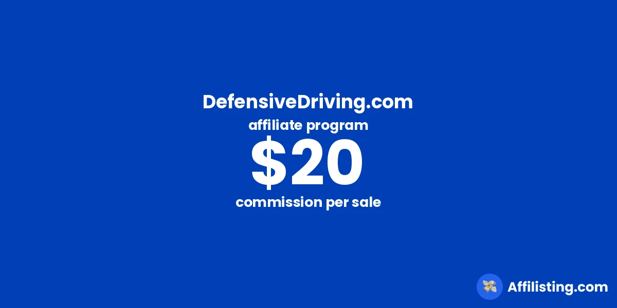 DefensiveDriving.com affiliate program