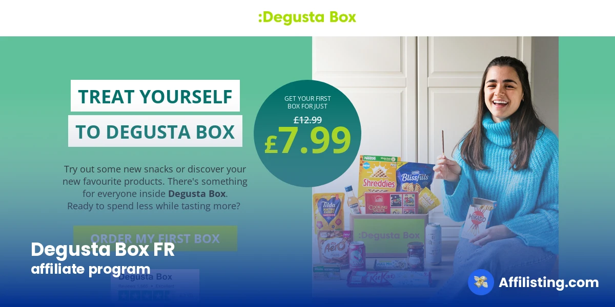 Degusta Box FR affiliate program