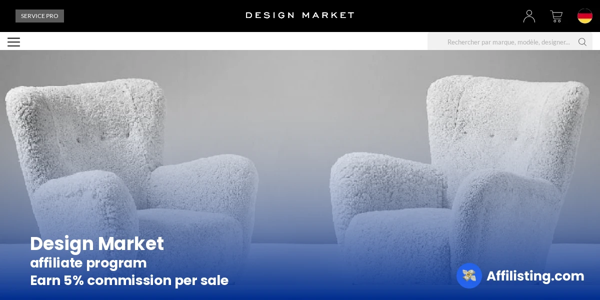 Design Market affiliate program