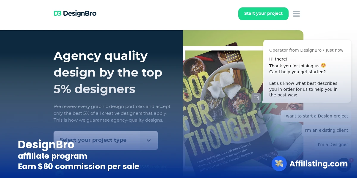 DesignBro affiliate program