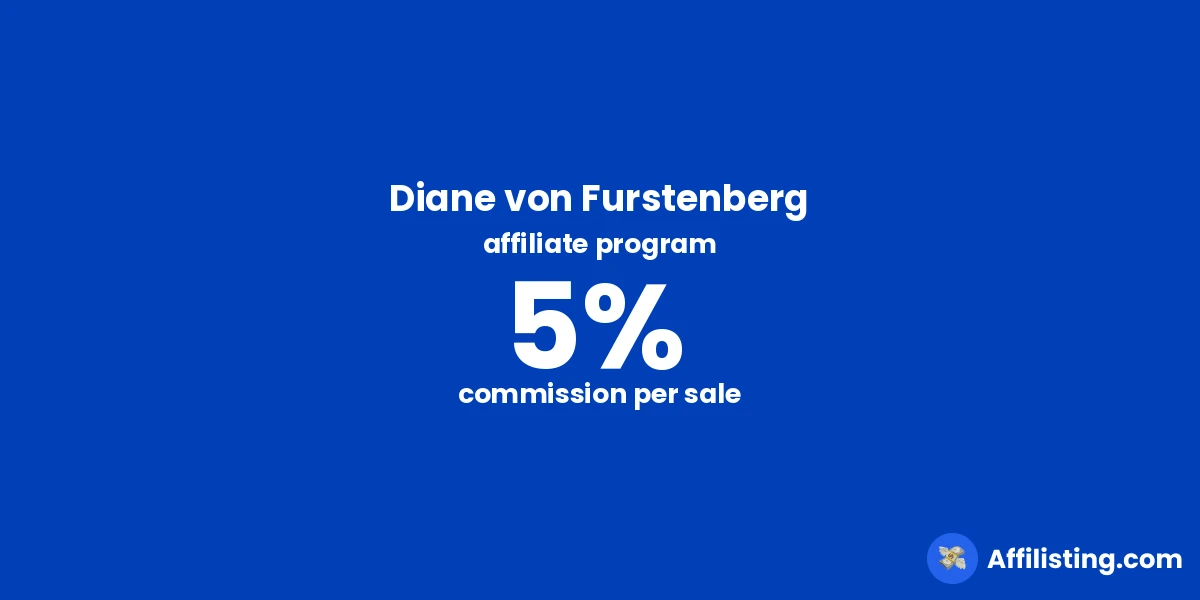 Diane von Furstenberg affiliate program