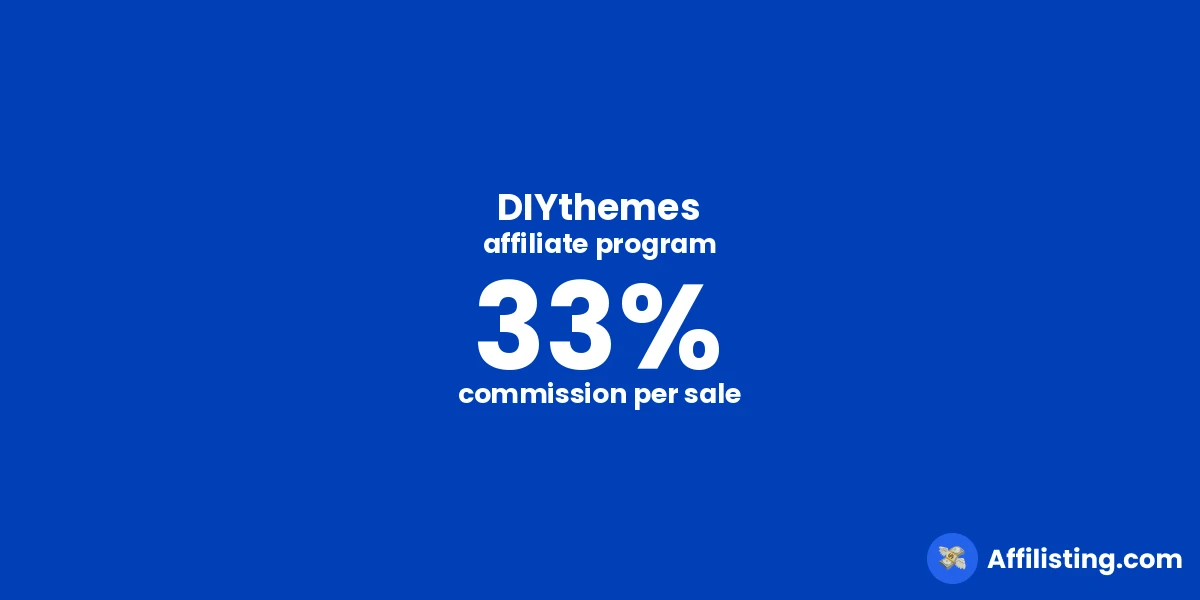 DIYthemes affiliate program