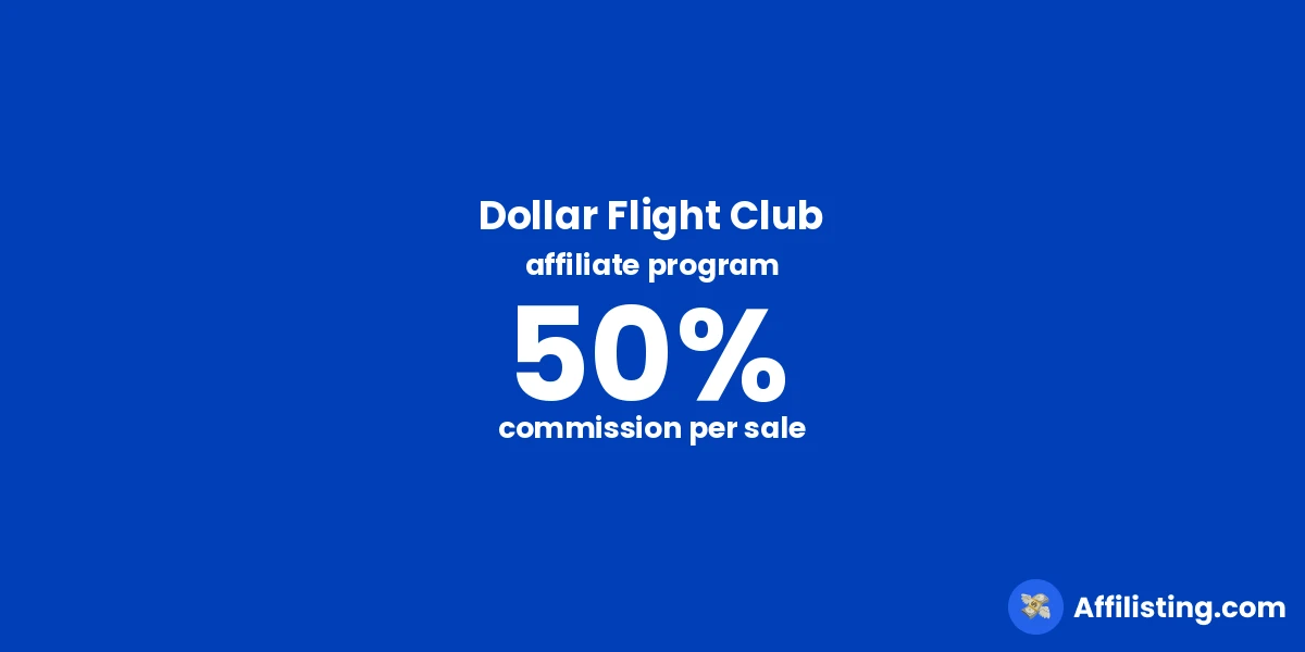 Dollar Flight Club affiliate program