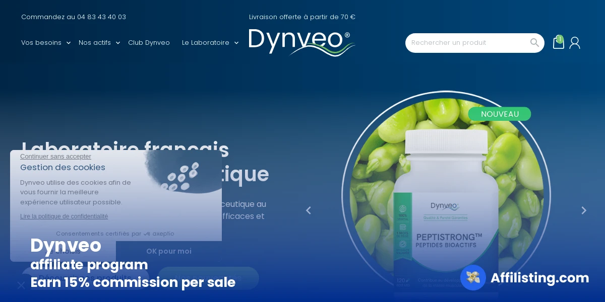 Dynveo affiliate program