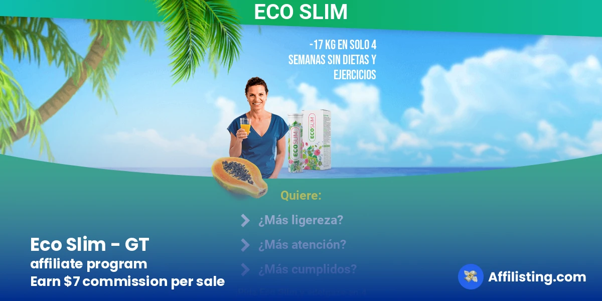 Eco Slim - GT affiliate program
