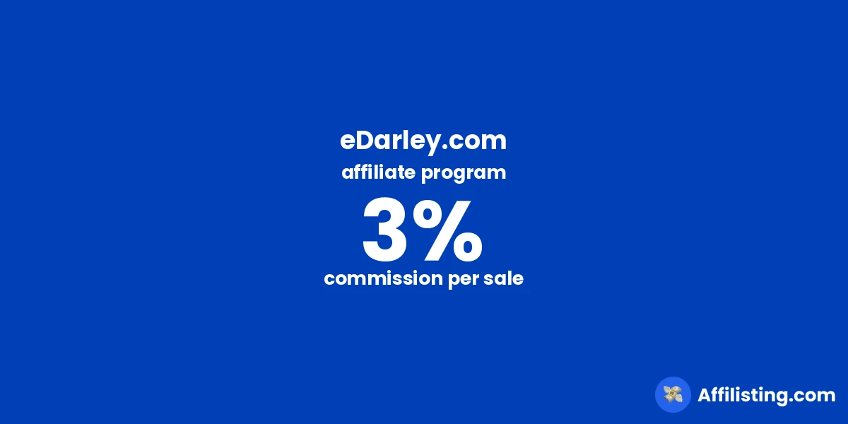 eDarley.com affiliate program