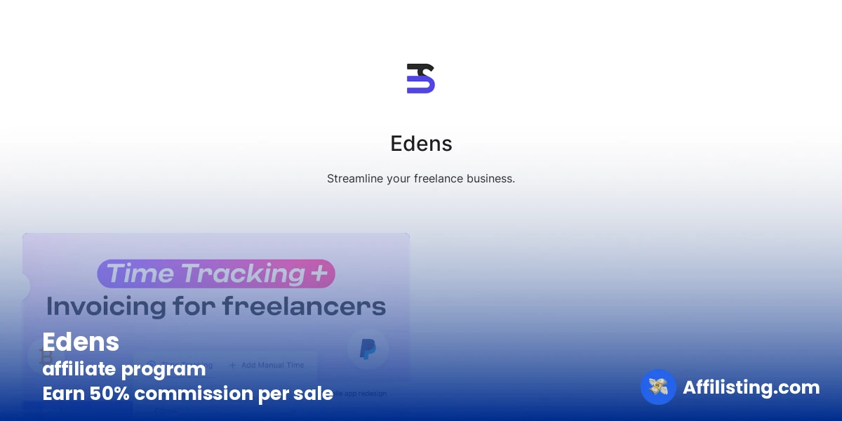 Edens affiliate program