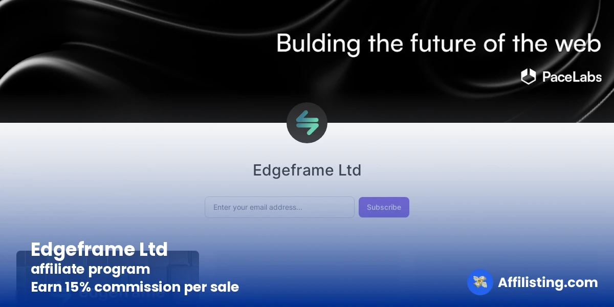 Edgeframe Ltd affiliate program