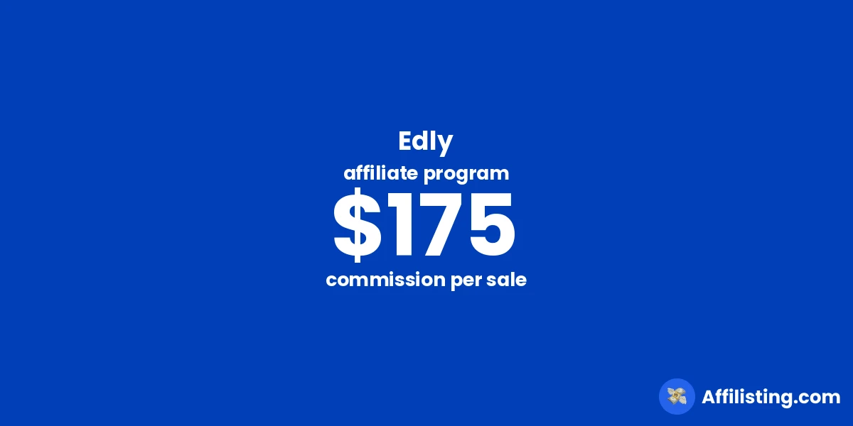 Edly affiliate program