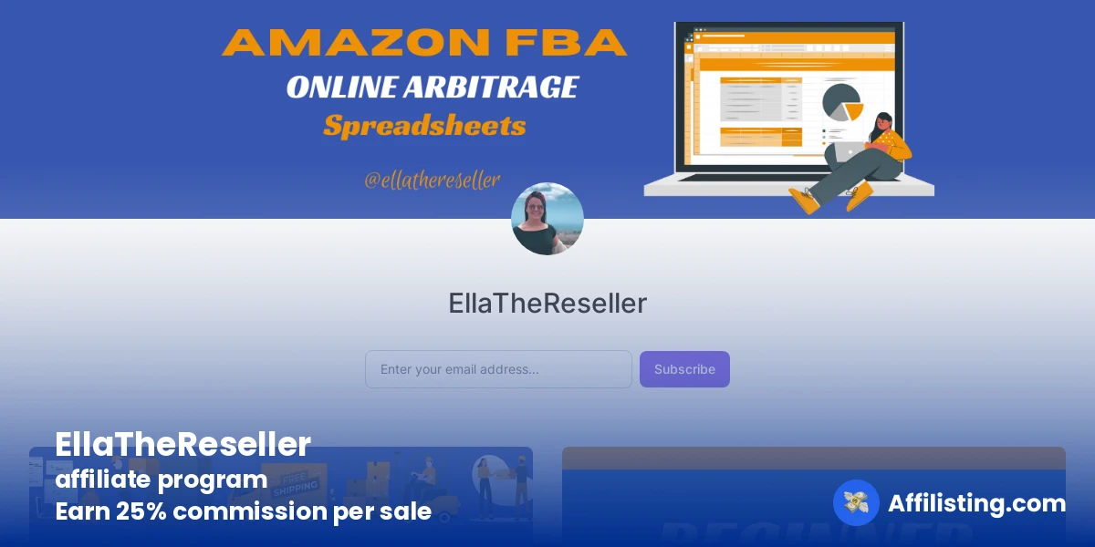 EllaTheReseller affiliate program