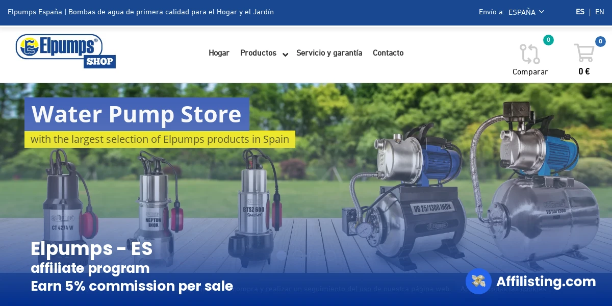Elpumps - ES affiliate program