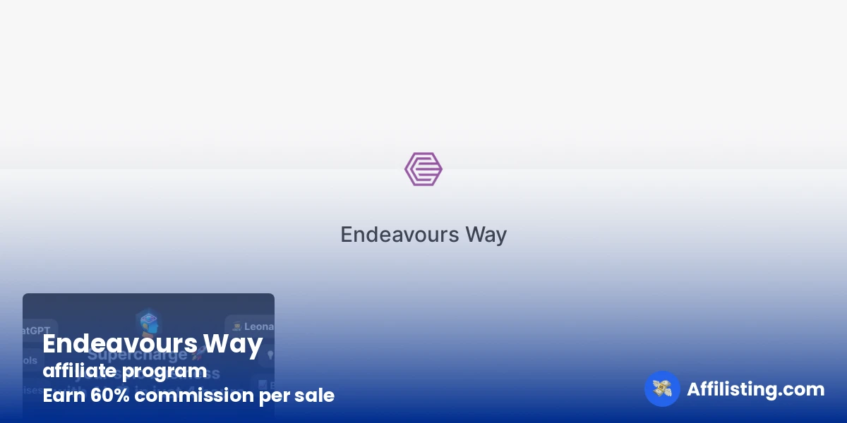 Endeavours Way affiliate program