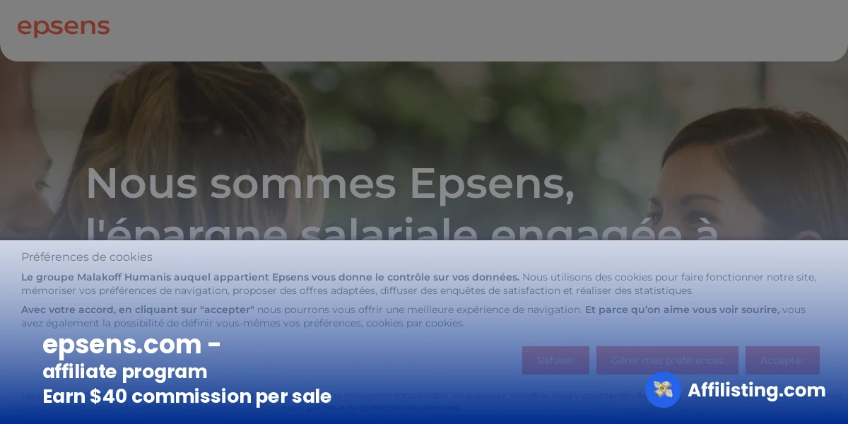 epsens.com -  affiliate program