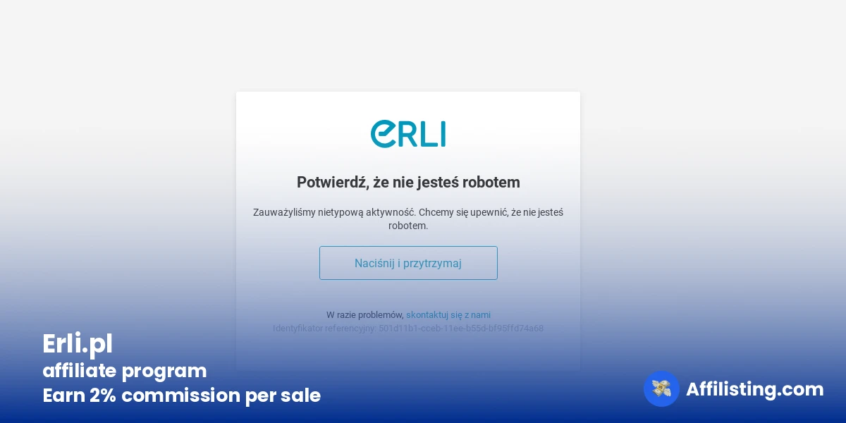 Erli.pl affiliate program