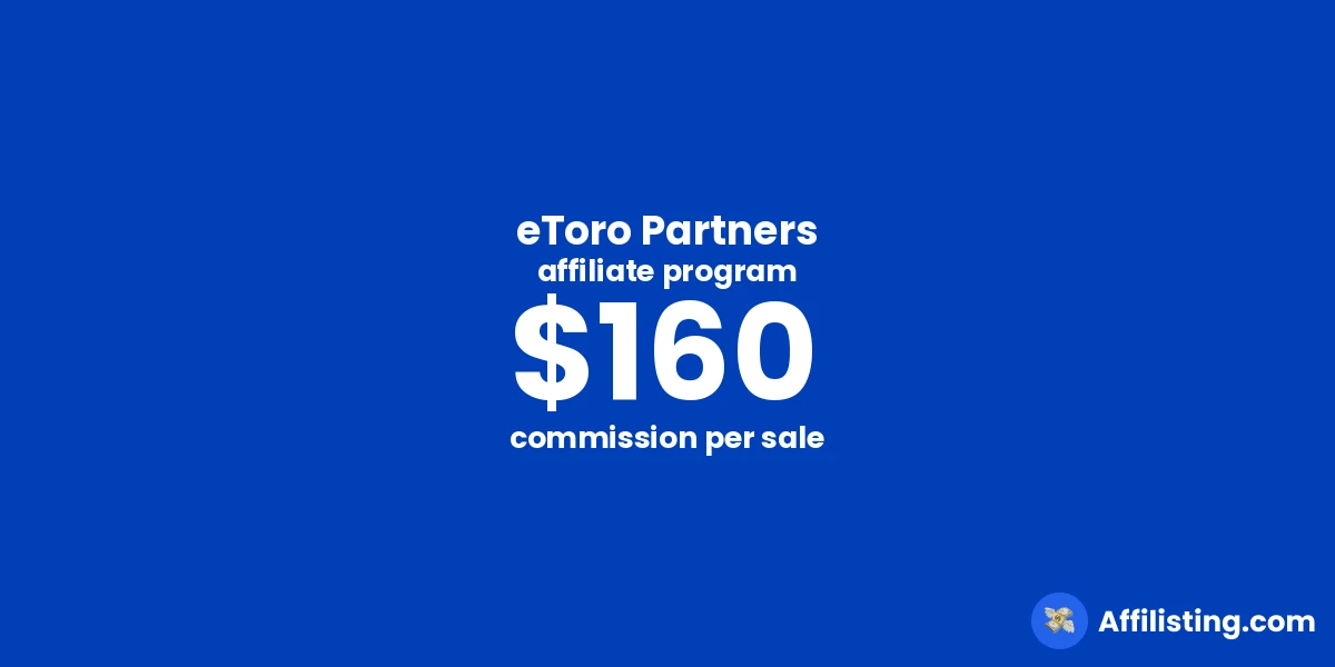 eToro Partners affiliate program