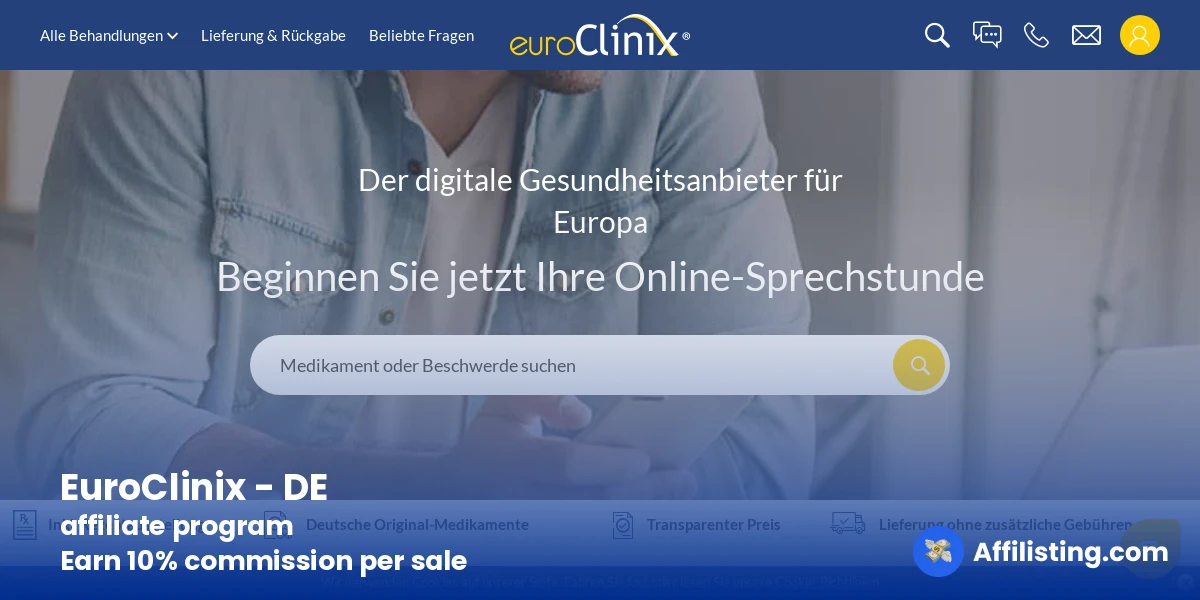 EuroClinix - DE affiliate program