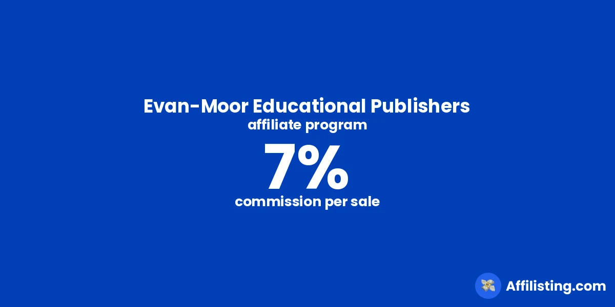Evan-Moor Educational Publishers affiliate program