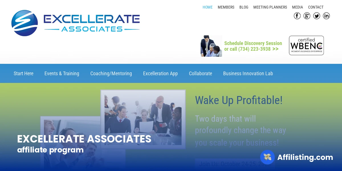 EXCELLERATE ASSOCIATES affiliate program