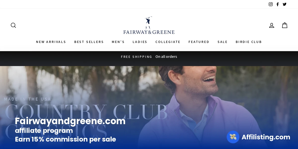 Fairwayandgreene.com affiliate program