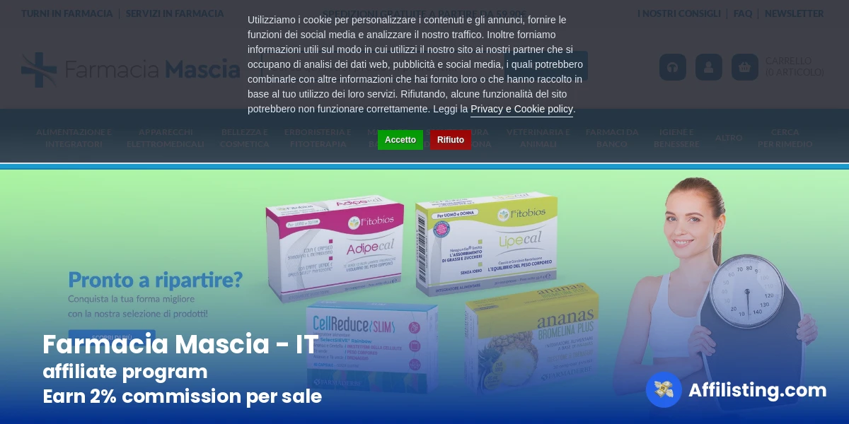 Farmacia Mascia - IT affiliate program