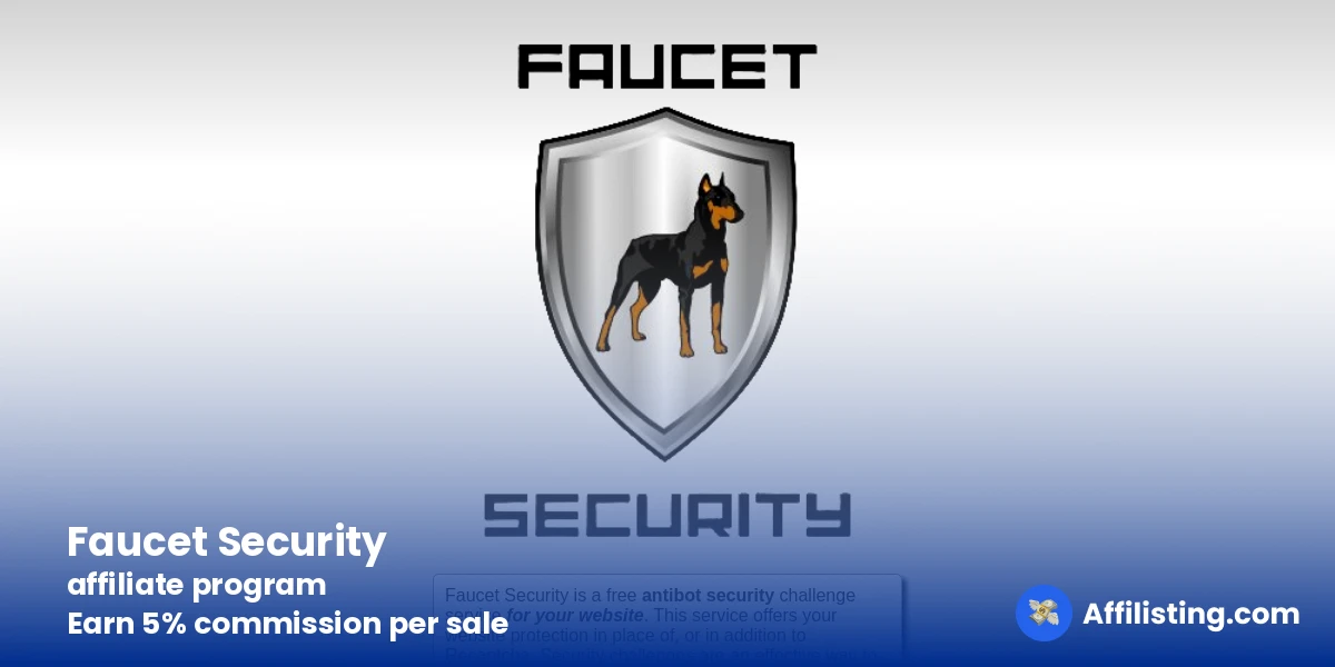 Faucet Security affiliate program