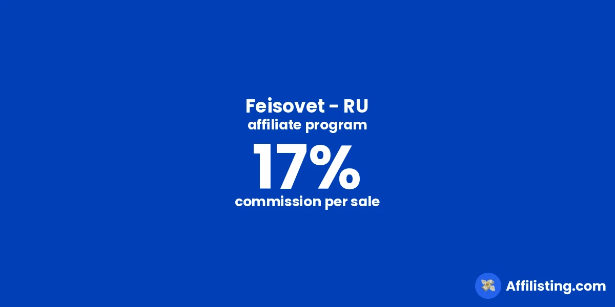Feisovet - RU affiliate program
