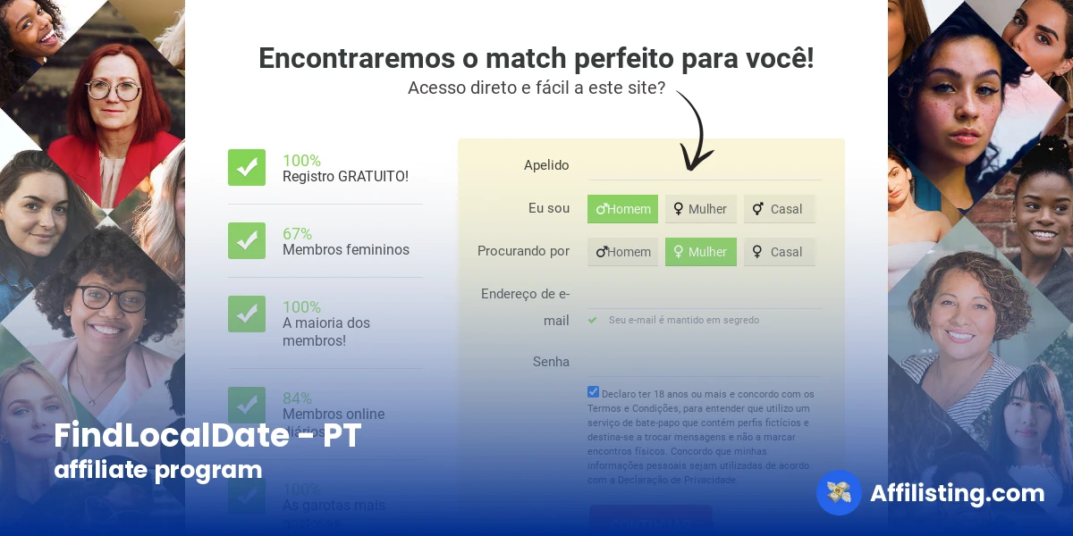 FindLocalDate - PT affiliate program