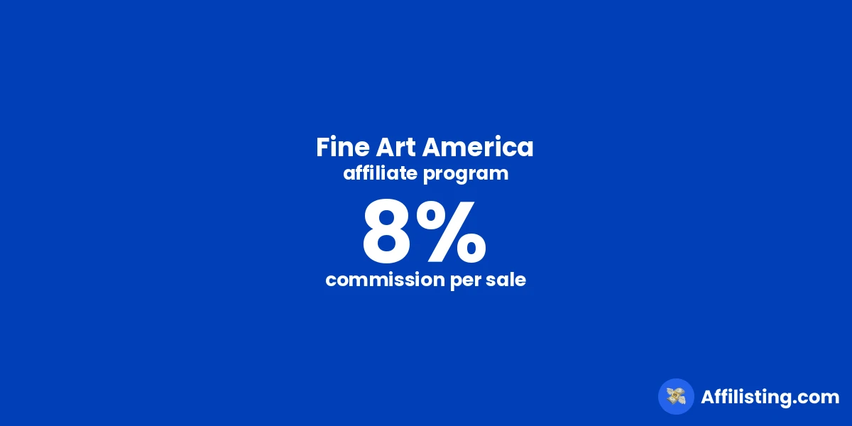 Fine Art America affiliate program