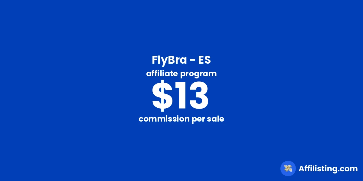 FlyBra - ES affiliate program