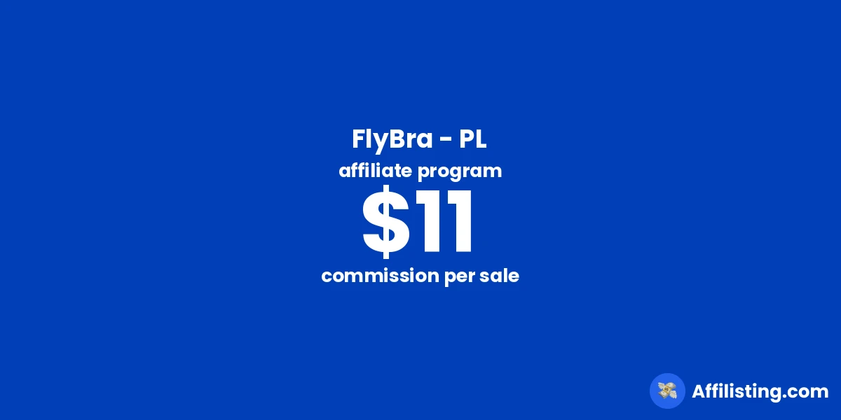 FlyBra - PL affiliate program