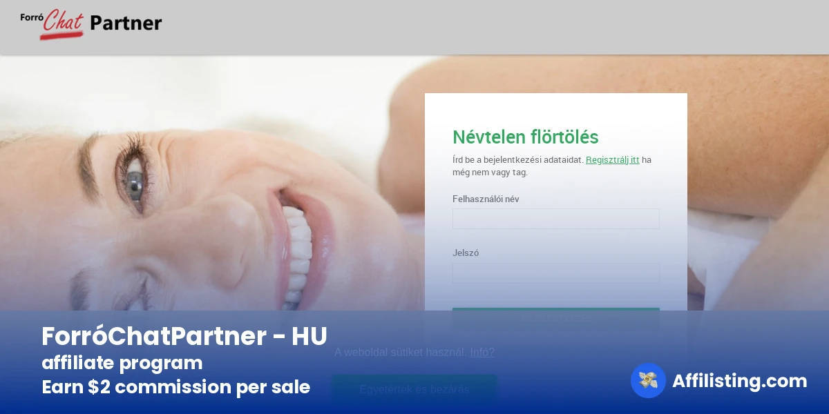 ForróChatPartner - HU affiliate program