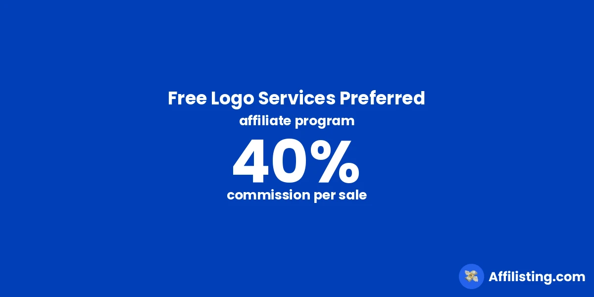 Free Logo Services Preferred affiliate program