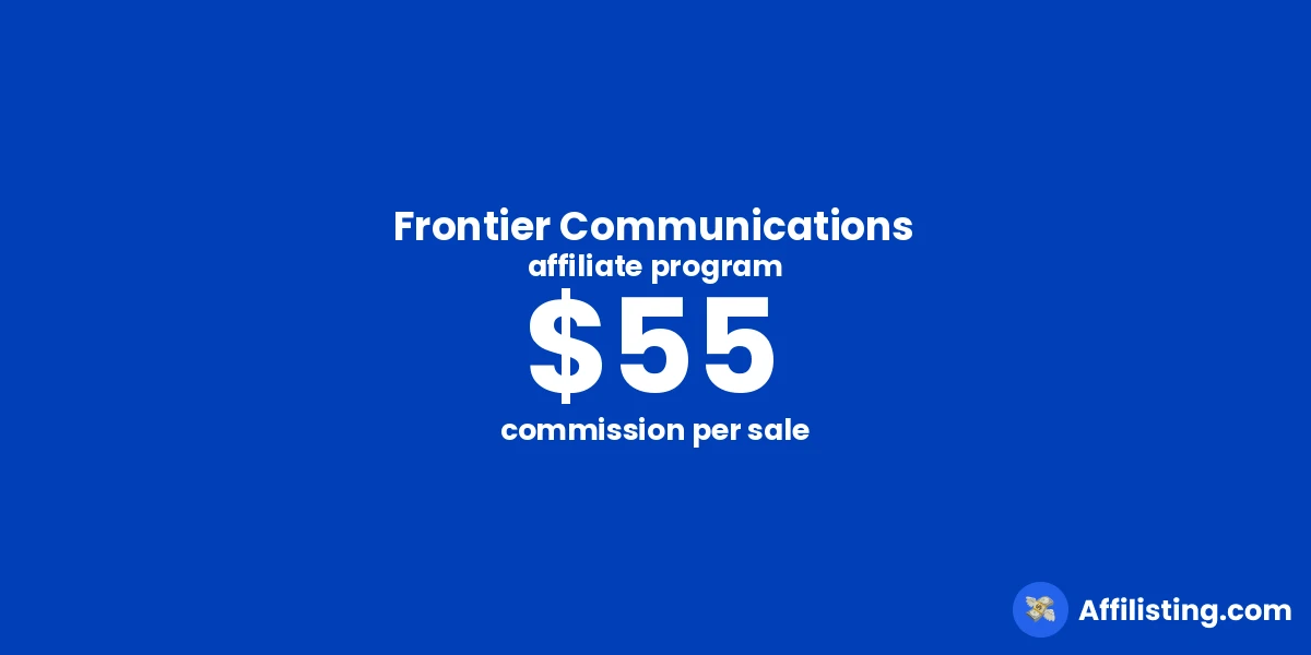 Frontier Communications affiliate program