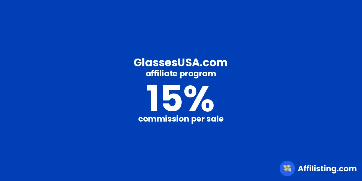 GlassesUSA.com affiliate program