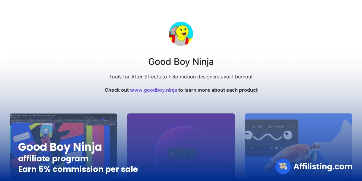Good Boy Ninja affiliate program