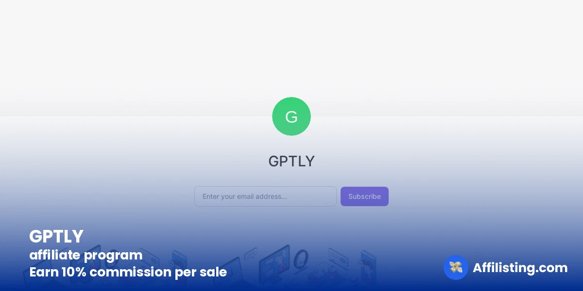 GPTLY affiliate program