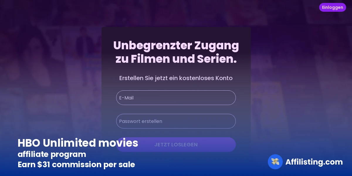 HBO Unlimited movies affiliate program