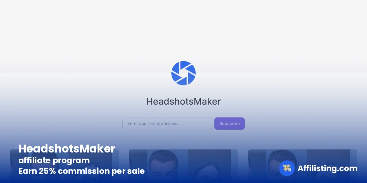 HeadshotsMaker affiliate program