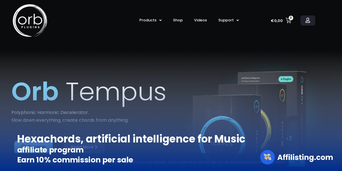 Hexachords, artificial intelligence for Music affiliate program