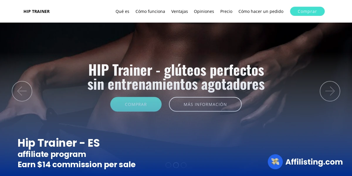 Hip Trainer - ES affiliate program