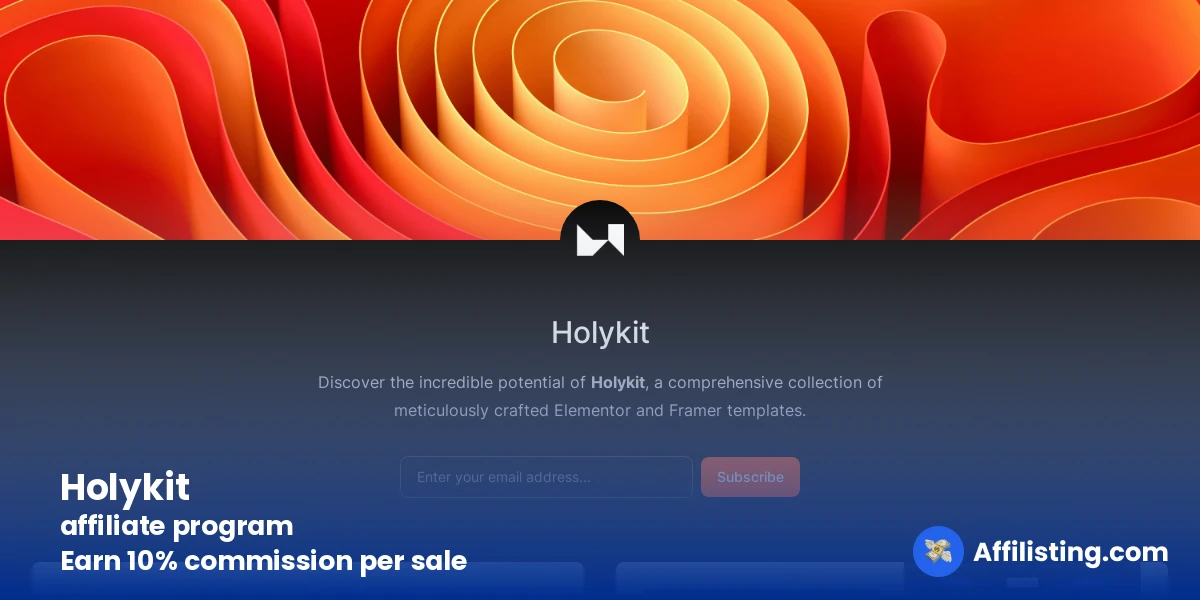 Holykit affiliate program