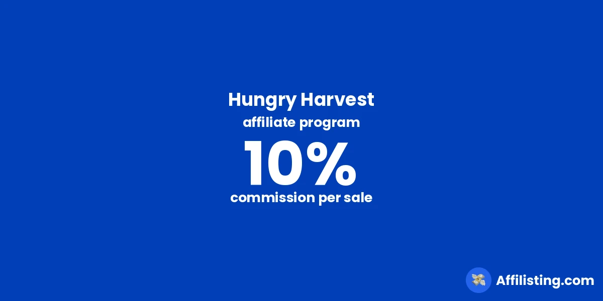 Hungry Harvest affiliate program