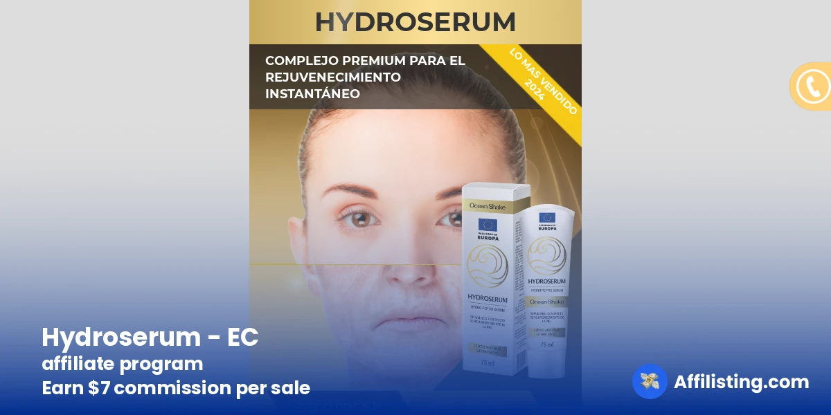 Hydroserum - EC affiliate program