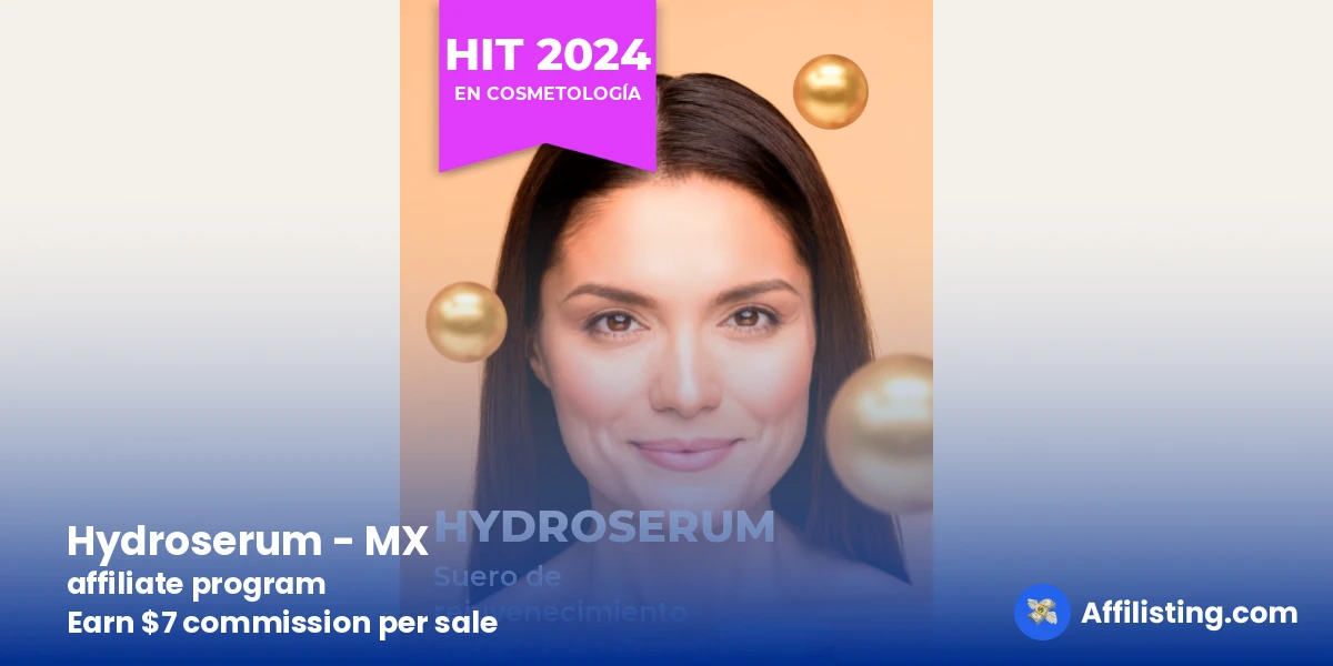 Hydroserum - MX affiliate program