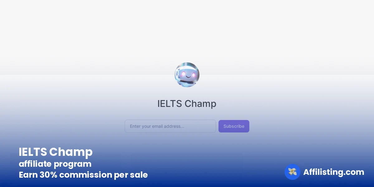 IELTS Champ affiliate program
